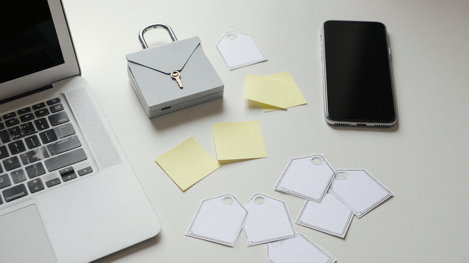 Lockbox and blank tags for offboarding